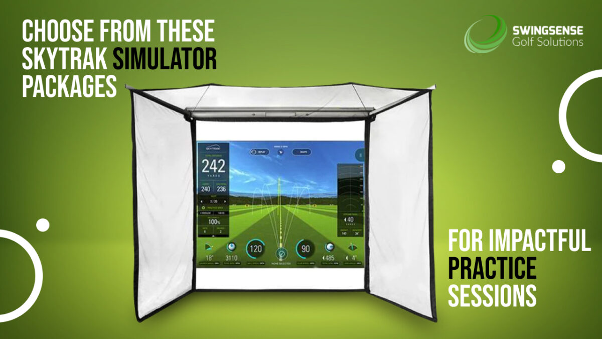 Choose from These SkyTrak Simulator Packages for Impactful Practice Sessions