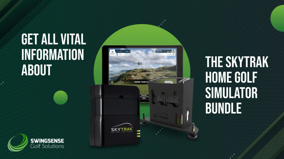 Get All Vital Information About The SkyTrak Home Golf Simulator Bundle