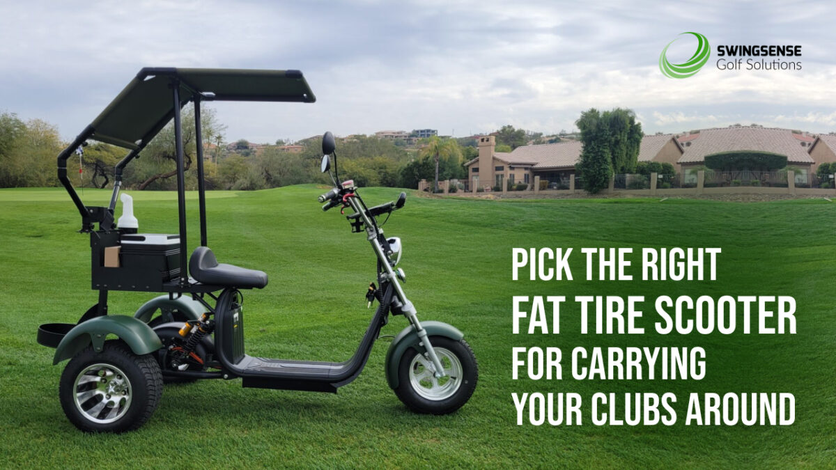 Pick the Right Fat Tire Scooter for Carrying your Clubs Around