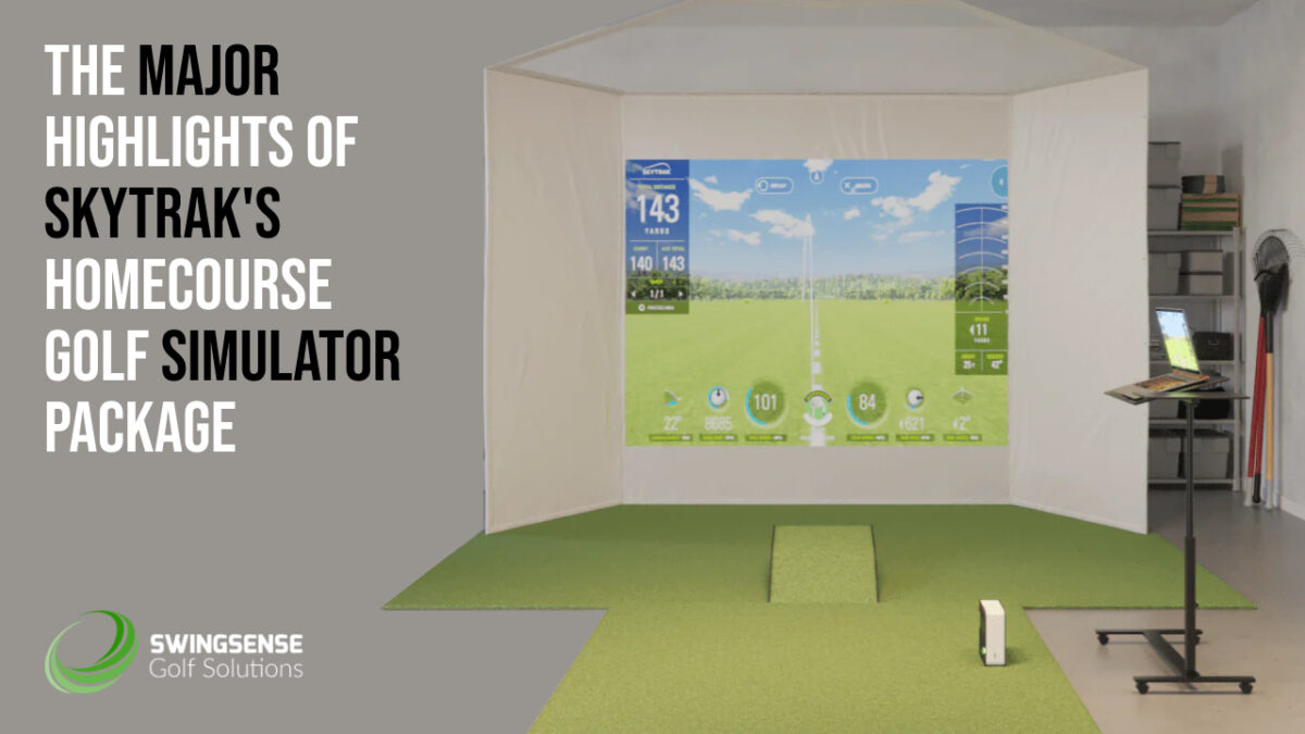 The Major Highlights of SkyTrak’s HomeCourse Golf Simulator Package