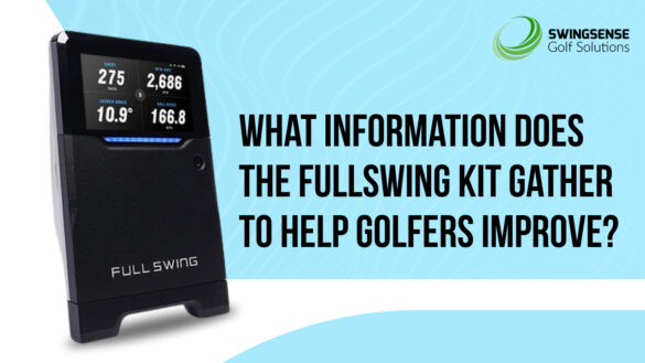 What information does the FullSwing Kit gather to help golfers improve?