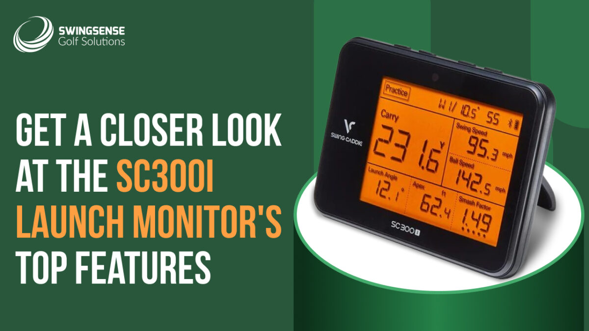 Get a Closer Look at the SC300i Launch Monitor’s Top Features