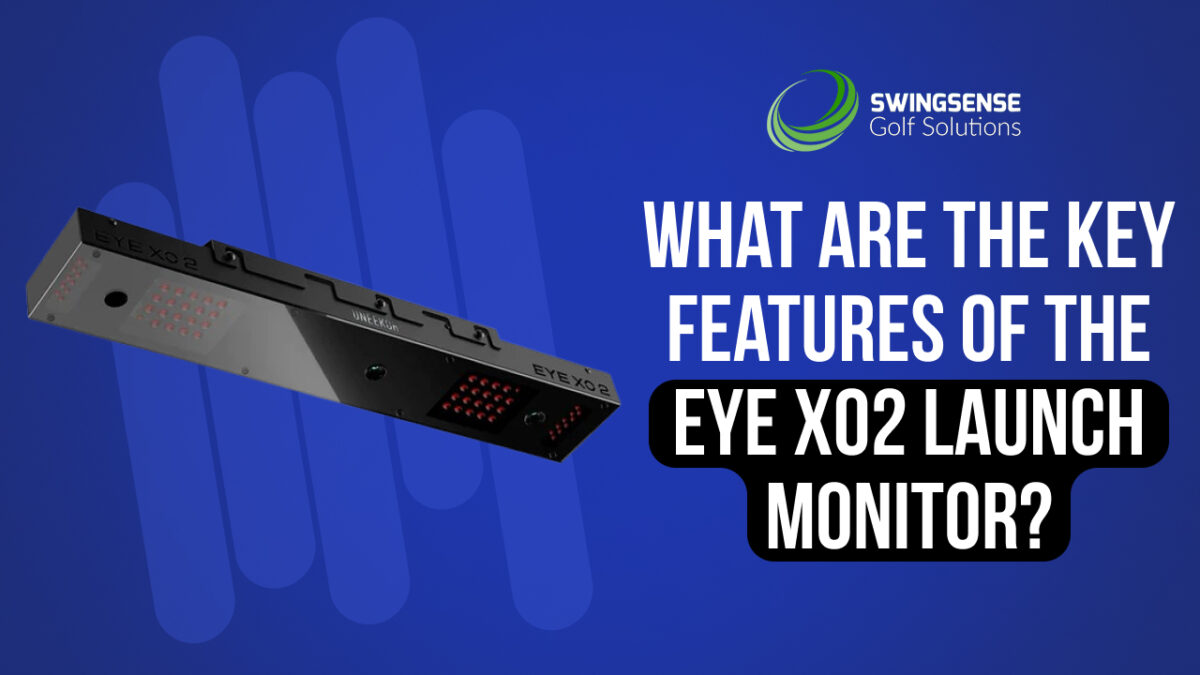 What are the Key Features of the EYE X02 Launch Monitor?