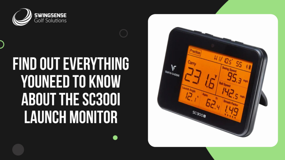 Find Out Everything You Need to Know About the SC300i Launch Monitor