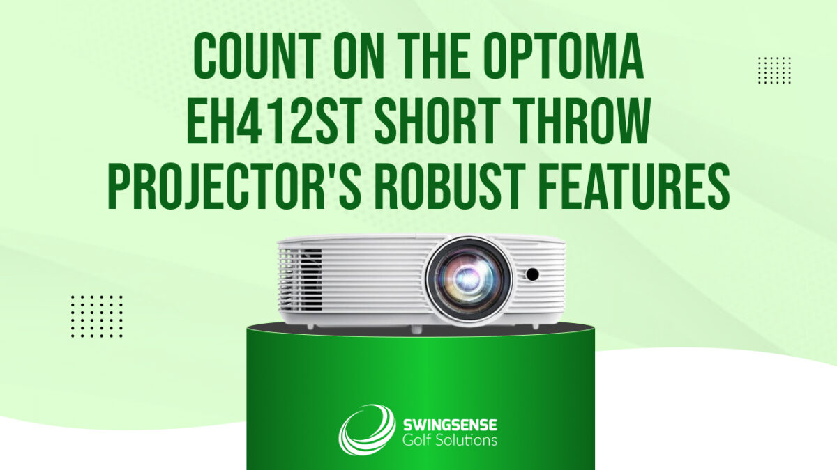 Count on the Optoma EH412ST Short Throw Projector’s Robust Features