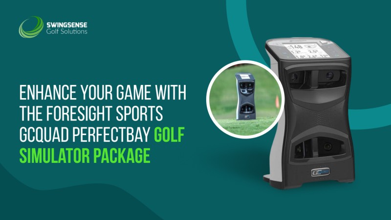 Enhance Your Game with the Foresight Sports GCQuad PerfectBay Golf Simulator Package