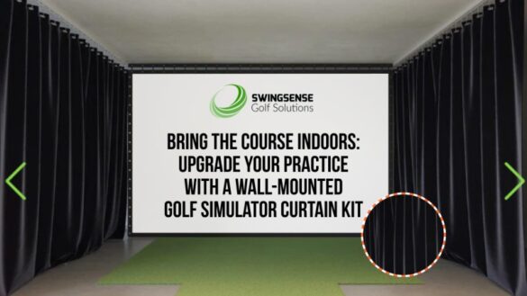 Golf Simulator Curtain Kit