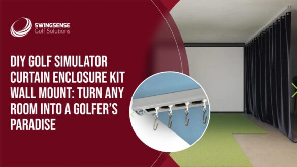 Golf Simulator Curtain Enclosure