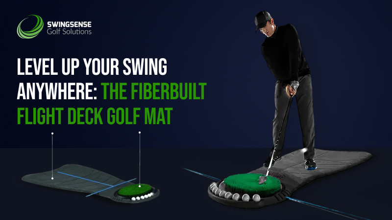Level Up Your Swing Anywhere: The Fiberbuilt Flight Deck Golf Mat