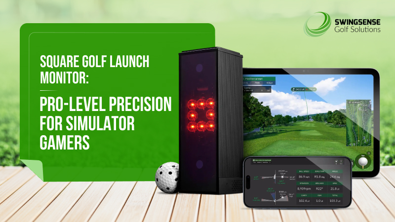 Square Golf Launch Monitor: Pro-Level Precision for Simulator Gamers