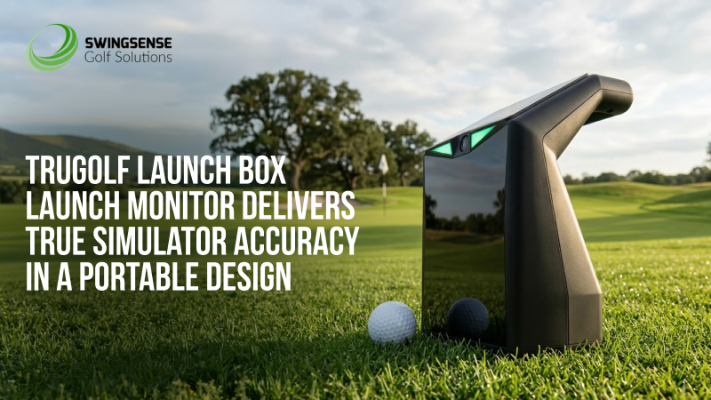TruGolf Launch Box Launch Monitor Delivers True Simulator Accuracy in a Portable Design
