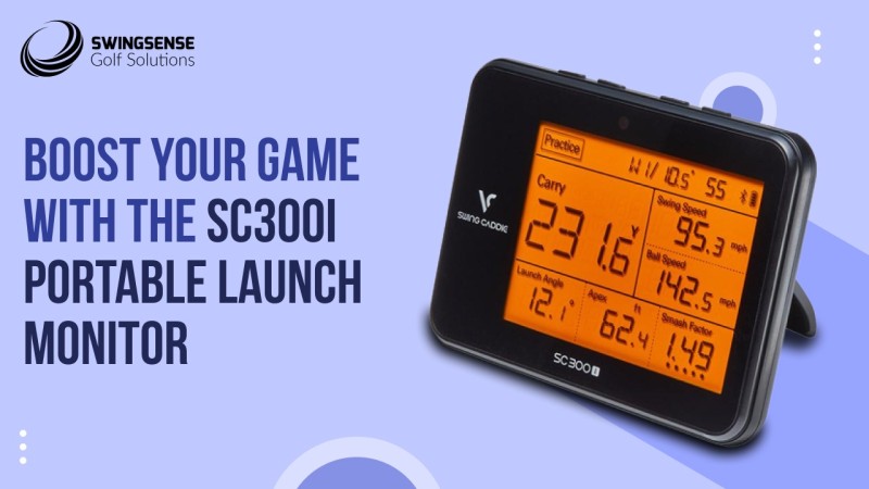 Boost Your Game With The SC300i Portable Launch Monitor