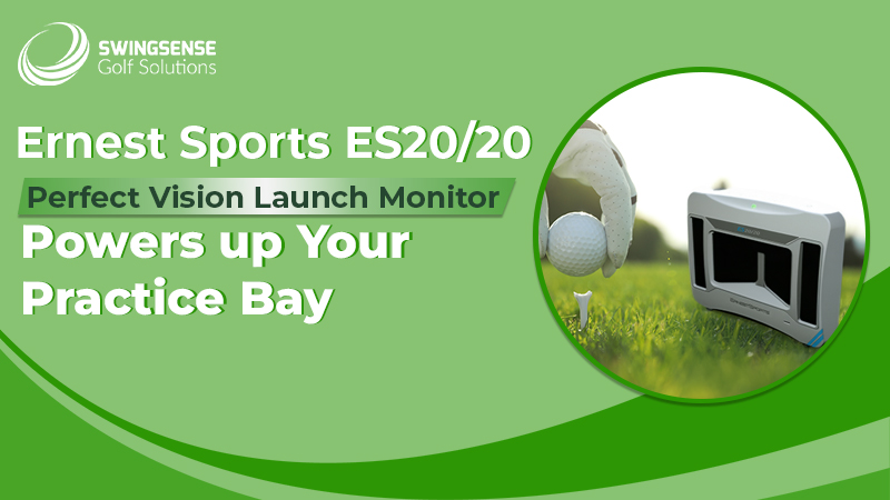 Ernest Sports ES20/20 Perfect Vision Launch Monitor Powers up Your Practice Bay