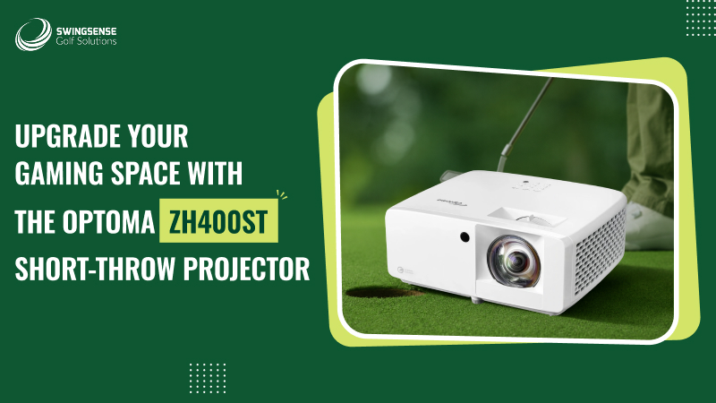 Upgrade Your Gaming Space With the Optoma ZH400ST Short-Throw Projector