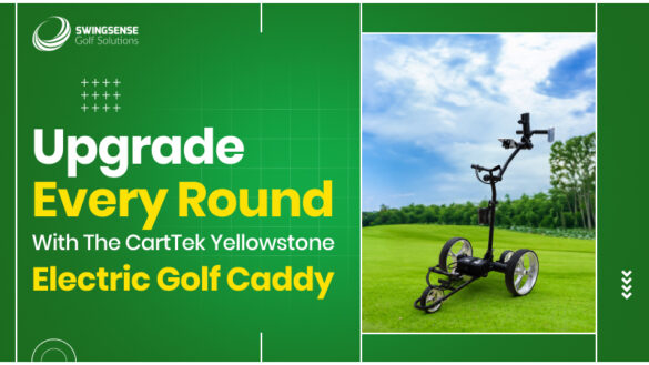 CartTek Yellowstone Electric Golf Caddy