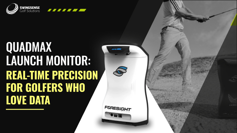 QuadMAX Launch Monitor: Real-Time Precision for Golfers Who Love Data