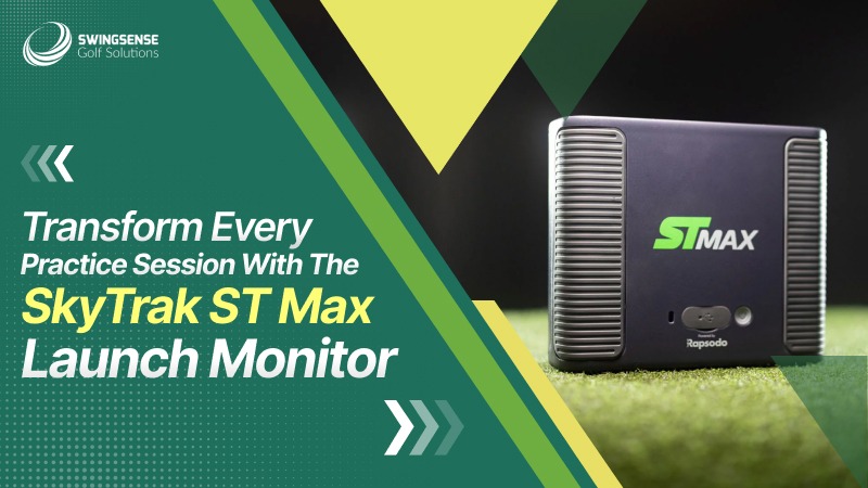 Transform Every Practice Session with the SkyTrak ST Max Launch Monitor