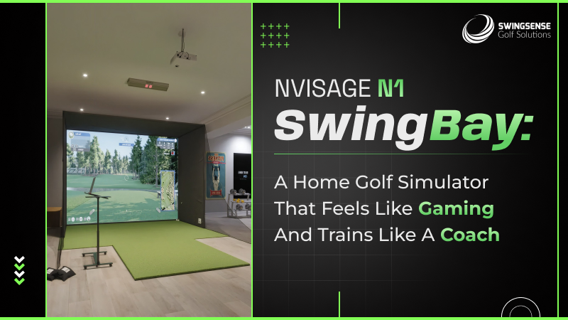 NVISAGE N1 SwingBay: A Home Golf Simulator That Feels Like Gaming and Trains Like a Coach