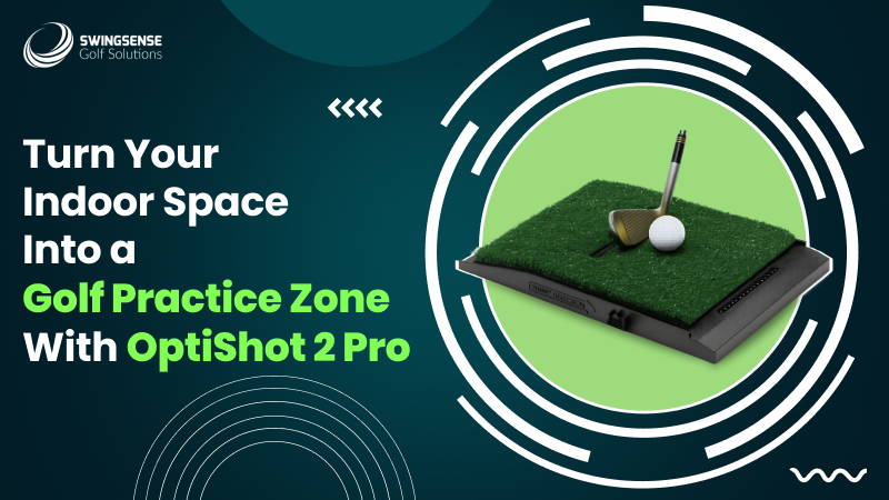 Turn Your Indoor Space Into a Golf Practice Zone With OptiShot 2 Pro