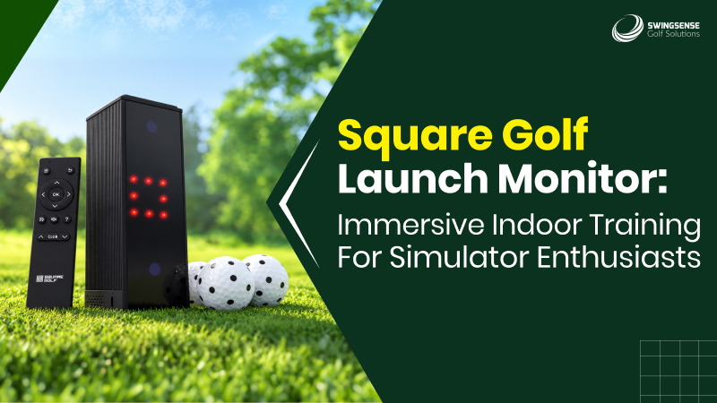 Square Golf Launch Monitor: Immersive Indoor Training for Simulator Enthusiasts