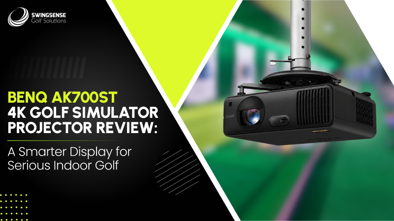 BenQ AK700ST 4K Golf Simulator Projector Review: A Smarter Display for Serious Indoor Golf