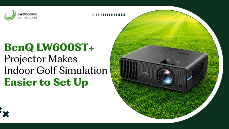 BenQ LW600ST+ Projector Makes Indoor Golf Simulation Easier to Set Up