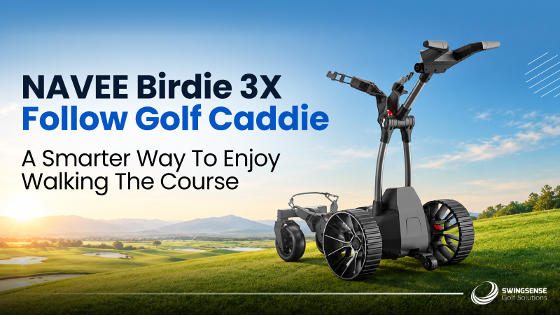 NAVEE Birdie 3X Follow Golf Caddie: A Smarter Way to Enjoy Walking the Course