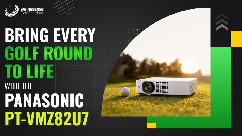 Bring Every Golf Round to Life With the Panasonic PT-VMZ82U7