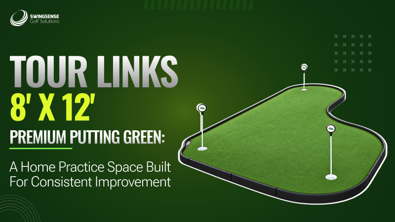 Tour Links 8′ x 12′ Premium Putting Green: A Home Practice Space Built for Consistent Improvement